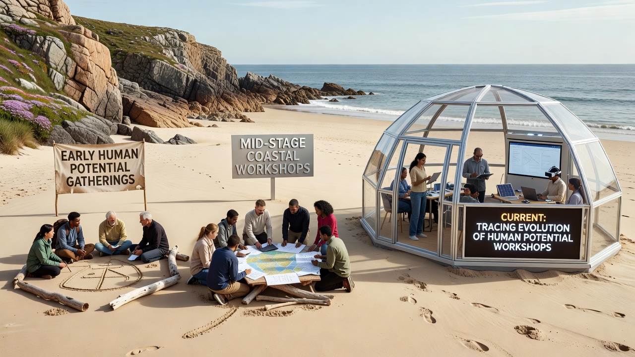 Tracing the Evolution of Human Potential Workshops in Remote Coastal Environments